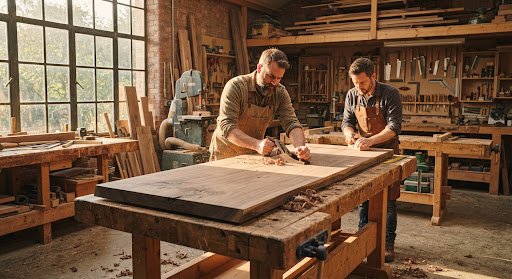 UA Wood Makers workshop in Erbil